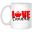 Love Canada White Mug 11 oz.
