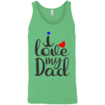 I Love My Dad Unisex Tank Top