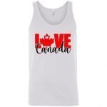 Love Canada Unisex Tank Top