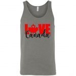 Love Canada Unisex Tank Top