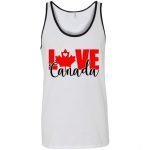 Love Canada Unisex Tank Top