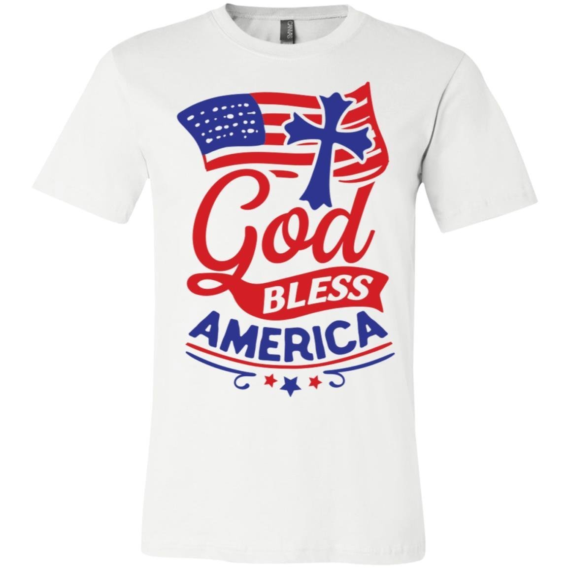 God Bless America Unisex Jersey SS T-Shirt