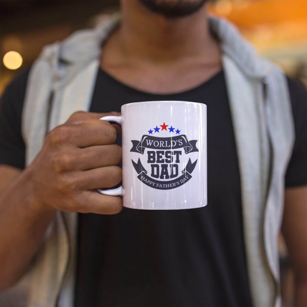 World's Best Dad White Mug 11 oz.