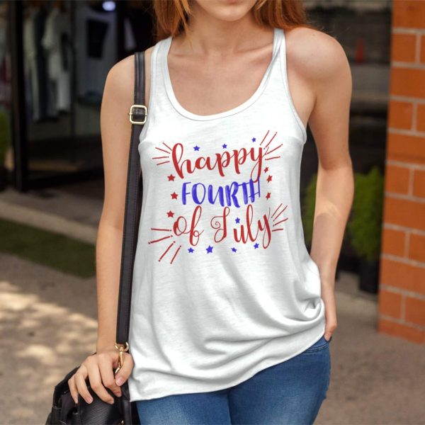 Happy Fourth Of July Unisex Tank Top
