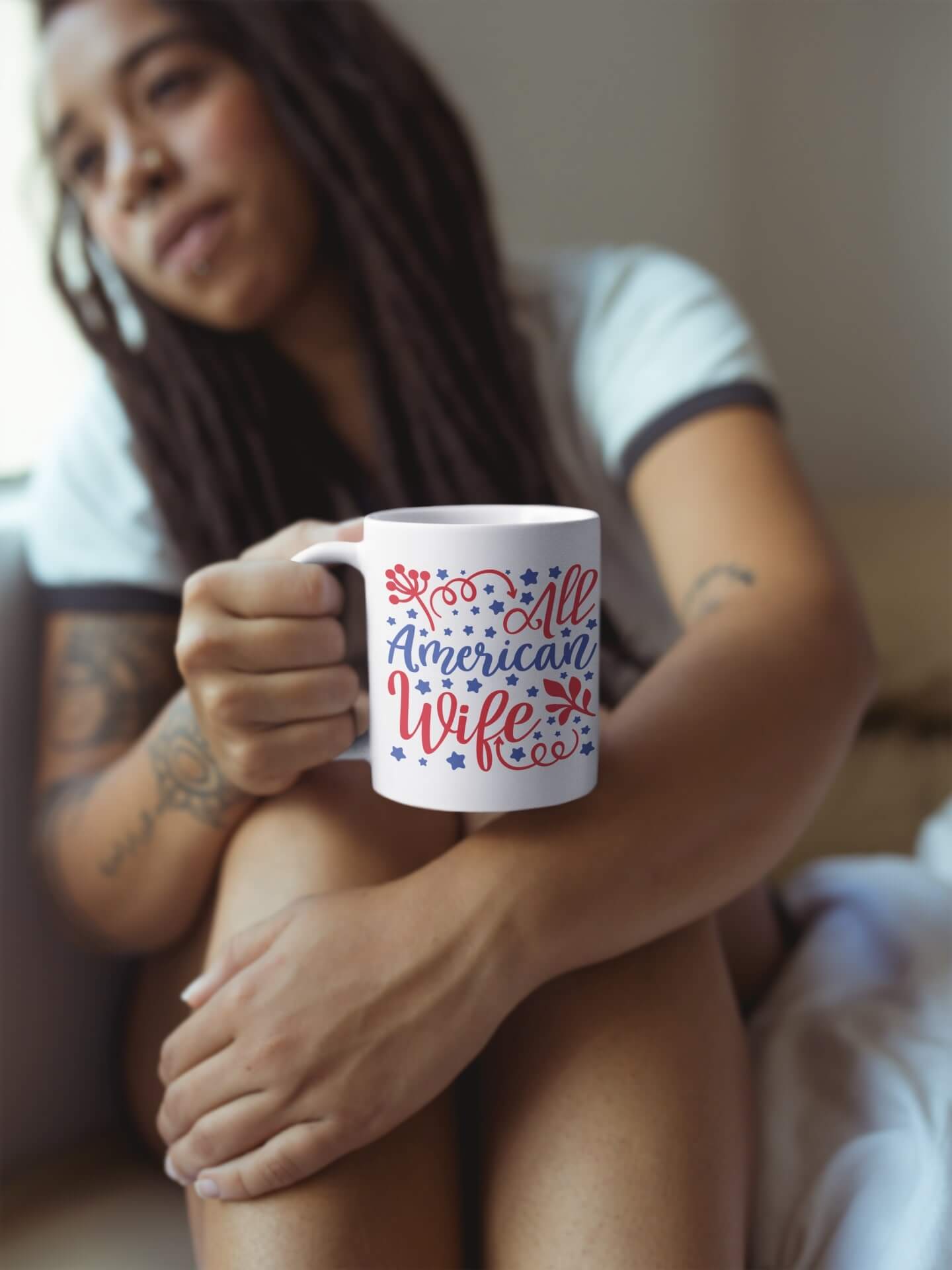 All American Wife White Mug 11 oz.