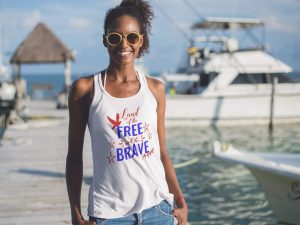 Land Of The Free Unisex Tank Top