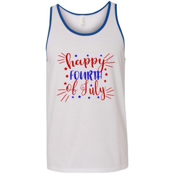 Happy Fourth Of July Unisex Tank Top