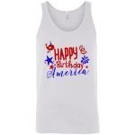 Happy Birthday America Unisex Tank Top