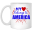 My Belongs To America White Mug 11 oz.
