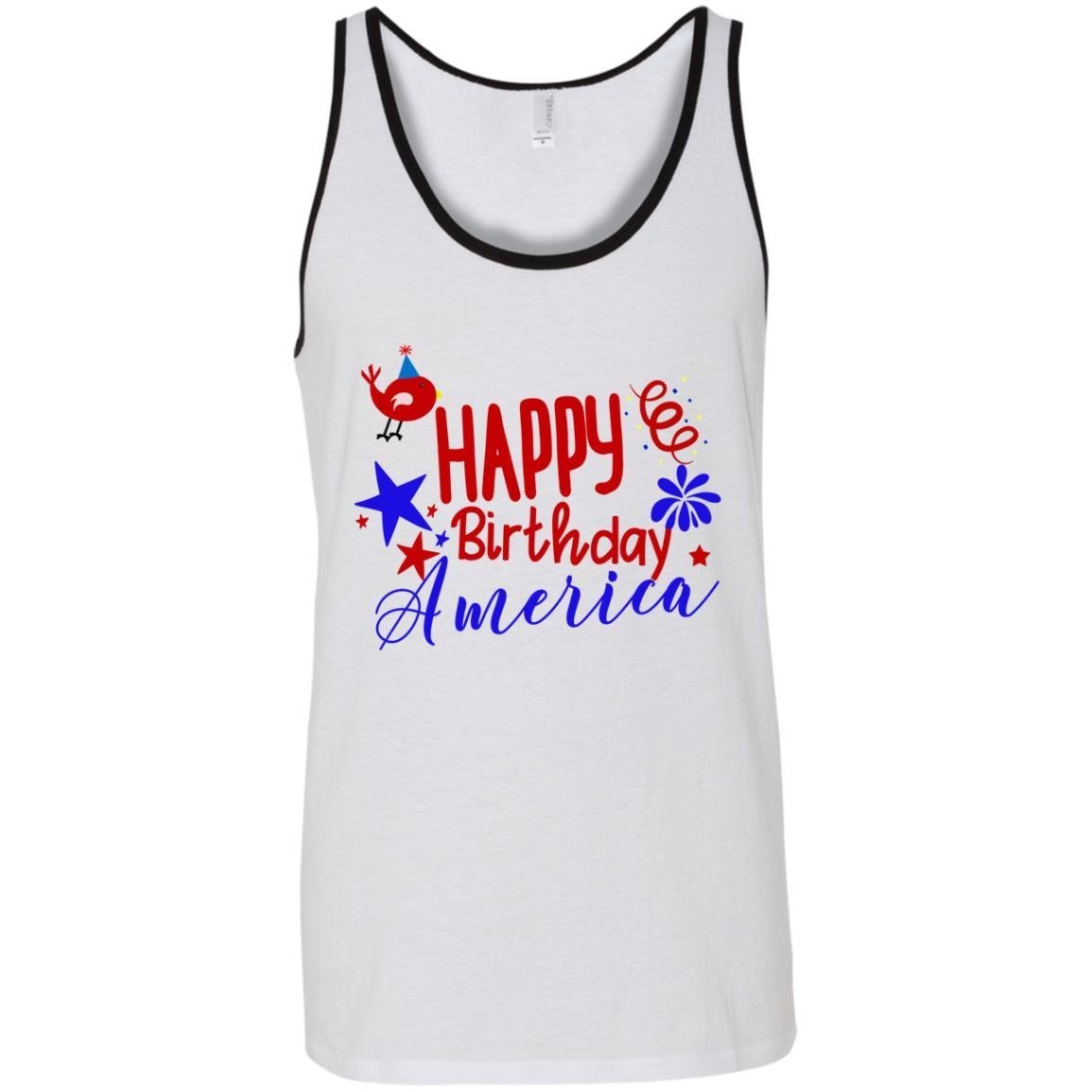 Happy Birthday America Unisex Tank Top