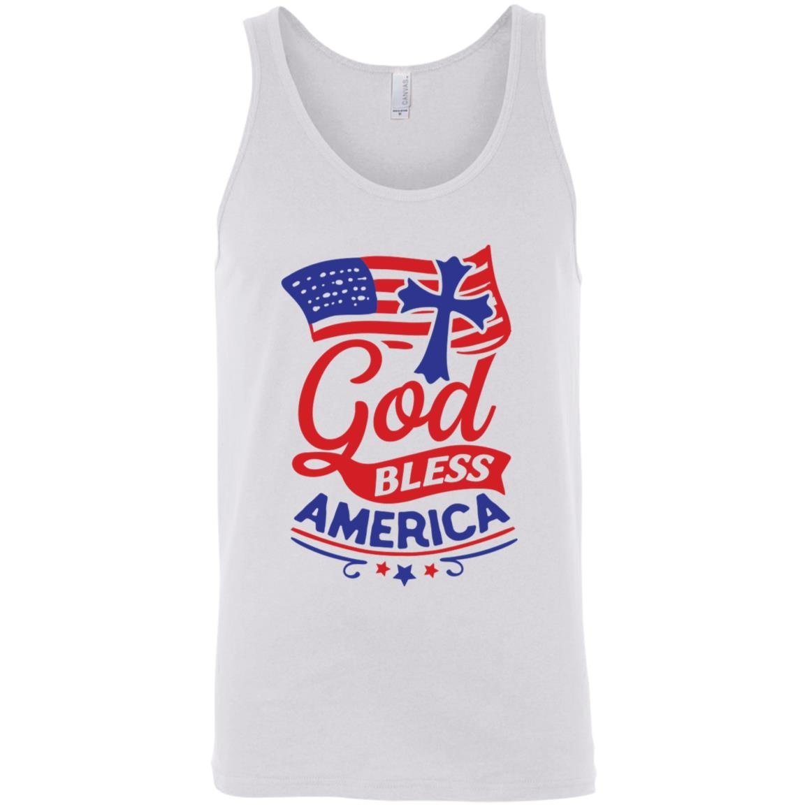 God Bless America Unisex Tank Top