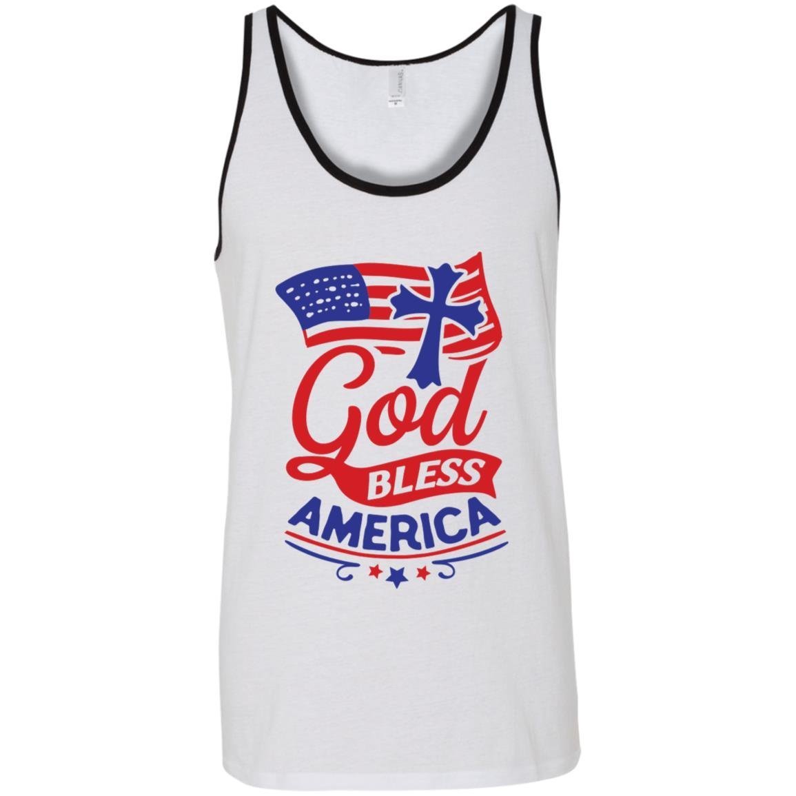 God Bless America Unisex Tank Top