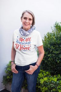 All American Mom Unisex Jersey SS T-Shirt