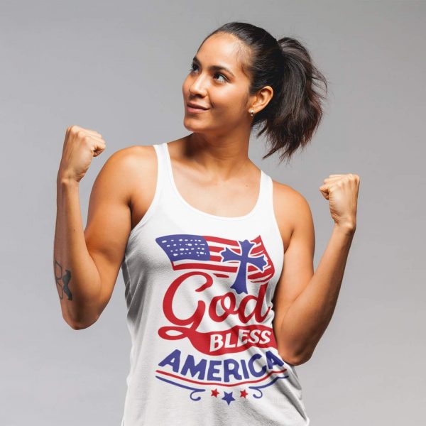 God Bless America Unisex Tank Top
