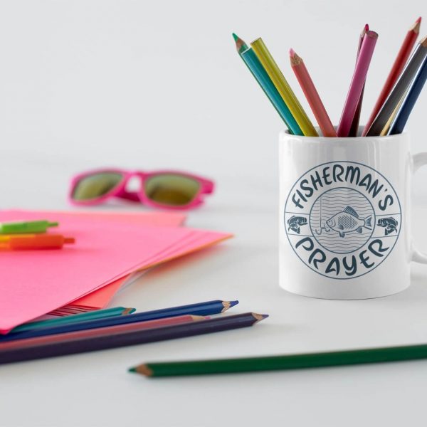 Fisherman's Prayer White Mug