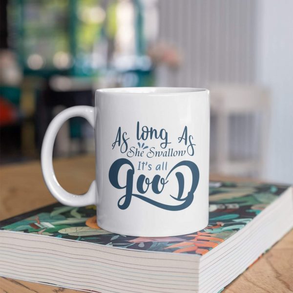 Noisy Fishing Quotes White Mug