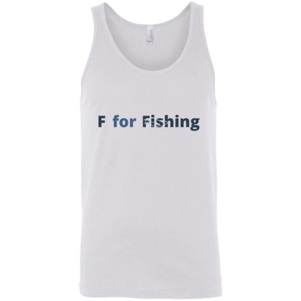 F For Fishing Unisex Tank Top