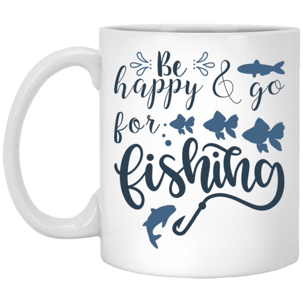 Superior Fishing Slogan White Mug