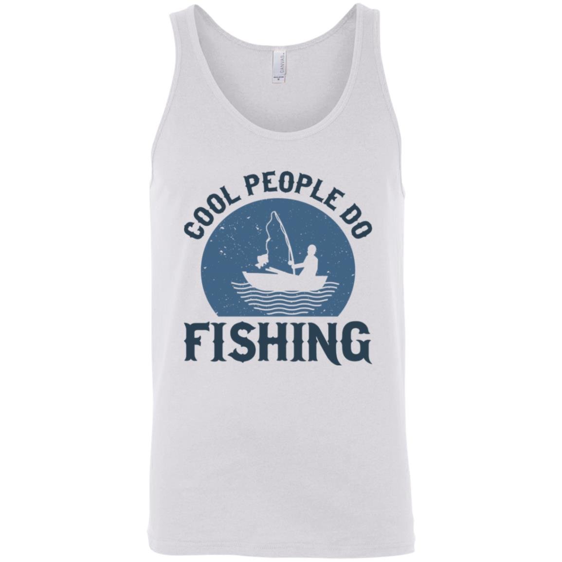 Cool People Do Fishing Unisex Tank Top