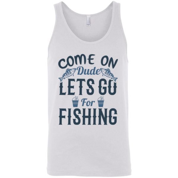 Lets Go Fishing Unisex Tank Top