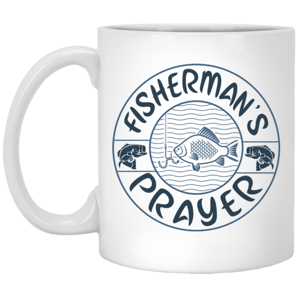 Fisherman's Prayer White Mug