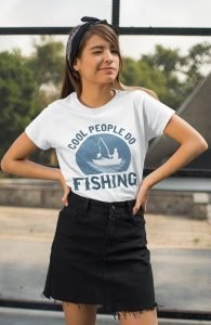 Cool Fishing Unisex Jersey T-Shirt