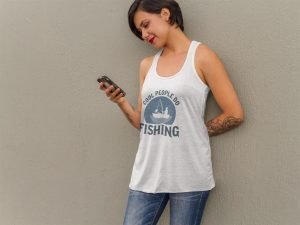 Cool People Do Fishing Unisex Tank Top
