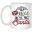 Be Nice Christmas White Mug