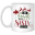 Be Naughty Christmas White Mug
