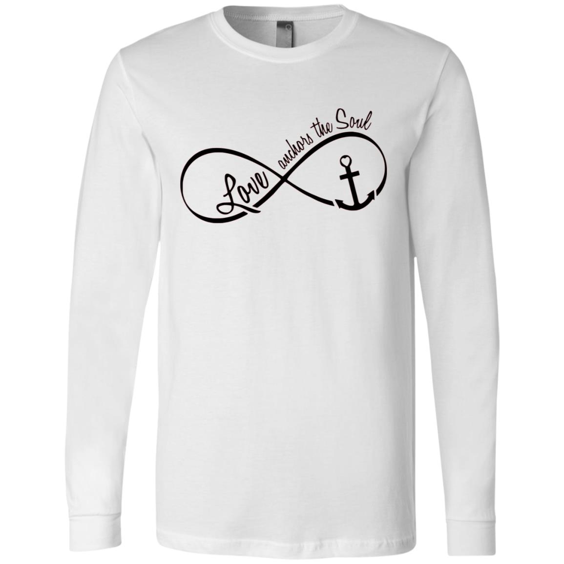 Love Anchors The Soul Full Sleeve Casual T-Shirt