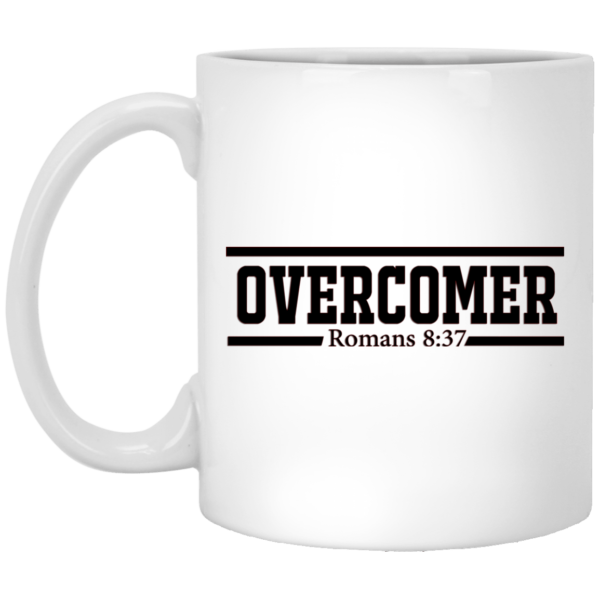 Overcomer Roman White Mug