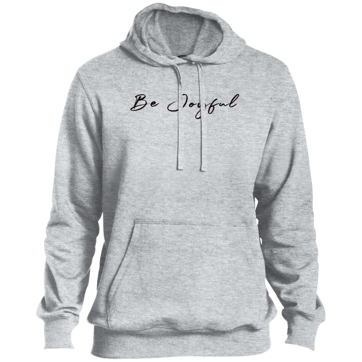 Be Joyful Print Pullover Hoodie Be Joyful Print Pullover Hoodie