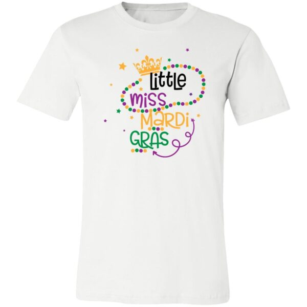 Little Miss Mardi Gras Unisex T-Shirt