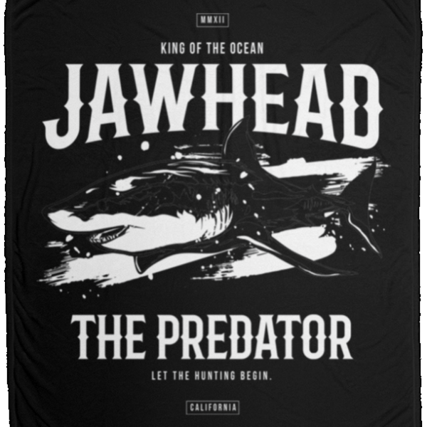 Jawhead The Predator Cozy Fleece Blanket 50x60