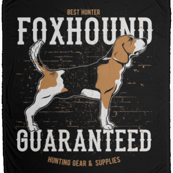 Best Hunter Foxhound Fleece Blanket