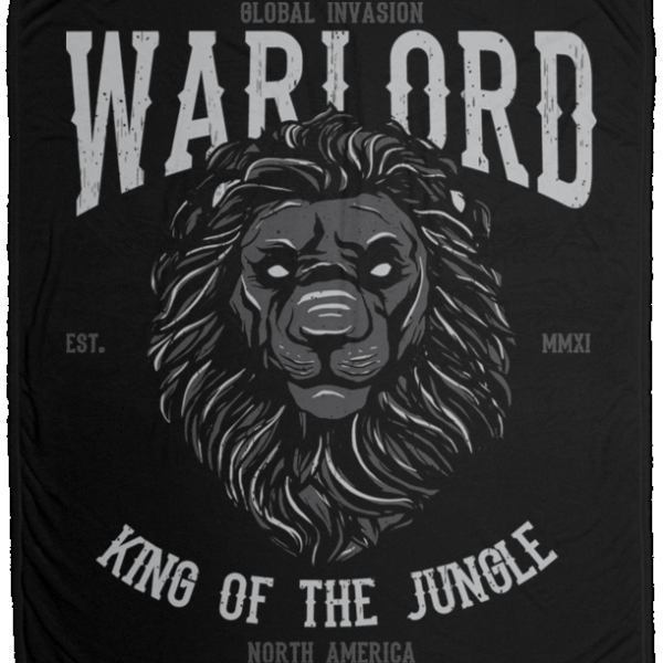 King Of The Jungle Fleece Blanket 50x60