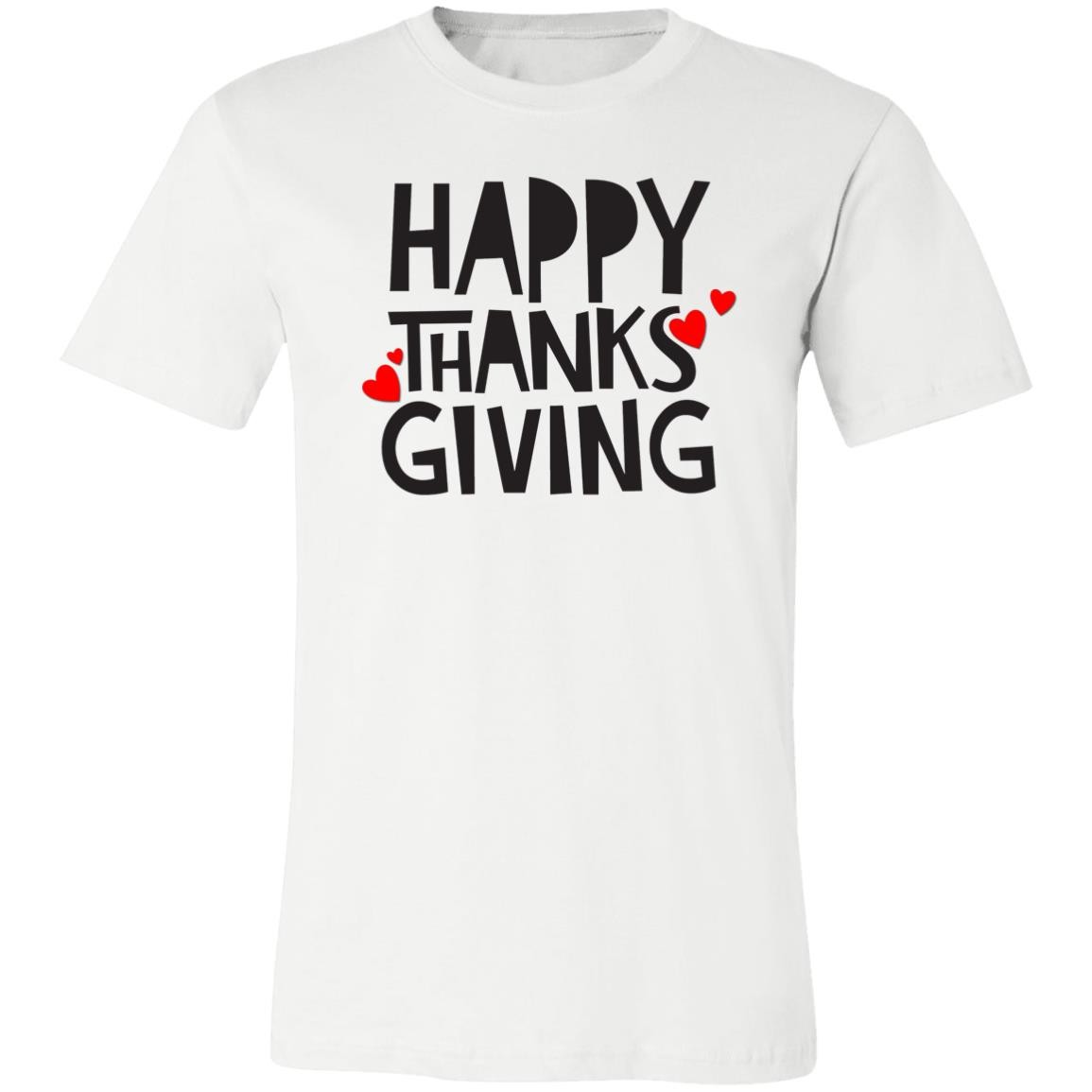 Happy Thanksgiving Unisex Jersey T-Shirt