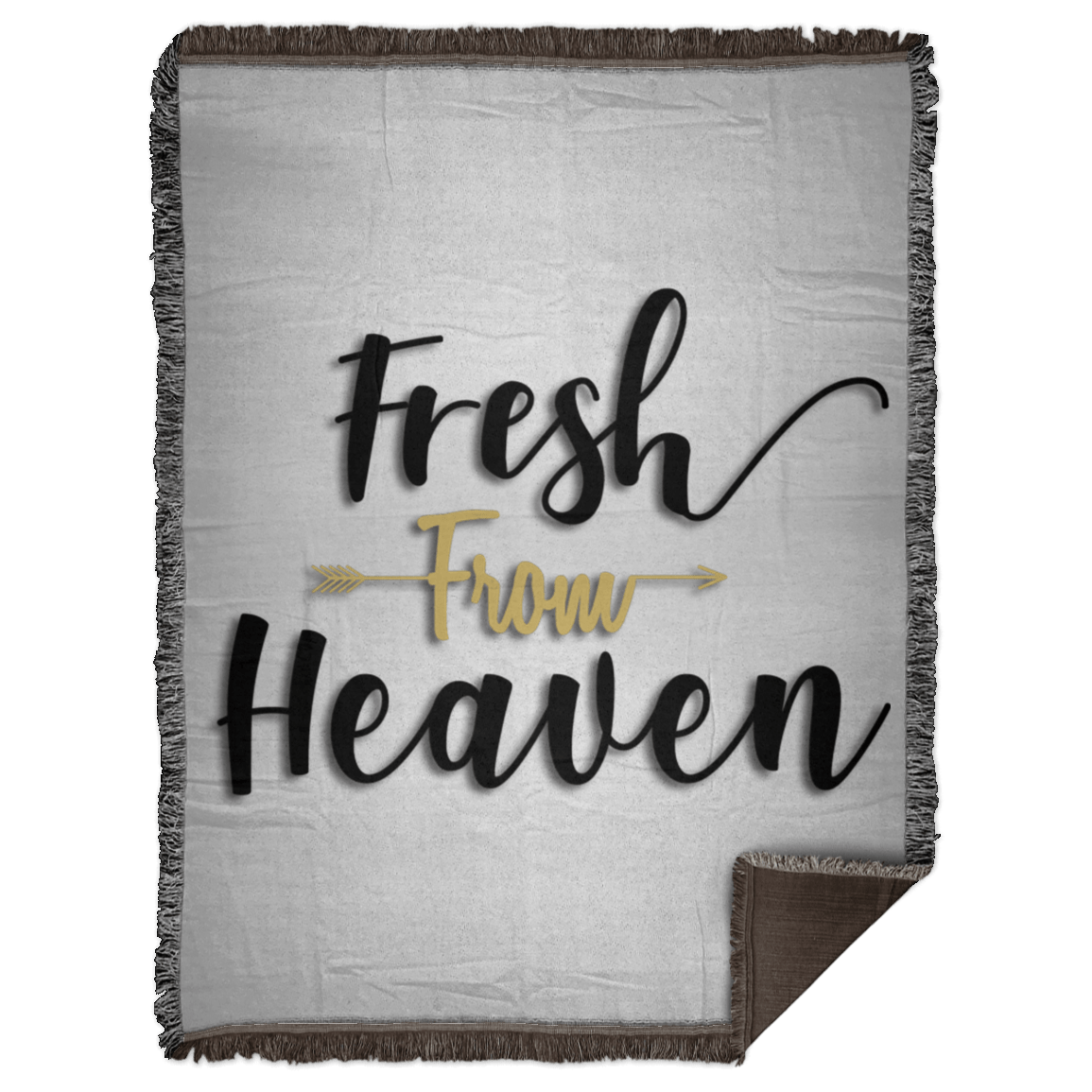Fresh From Heaven Woven Blanket