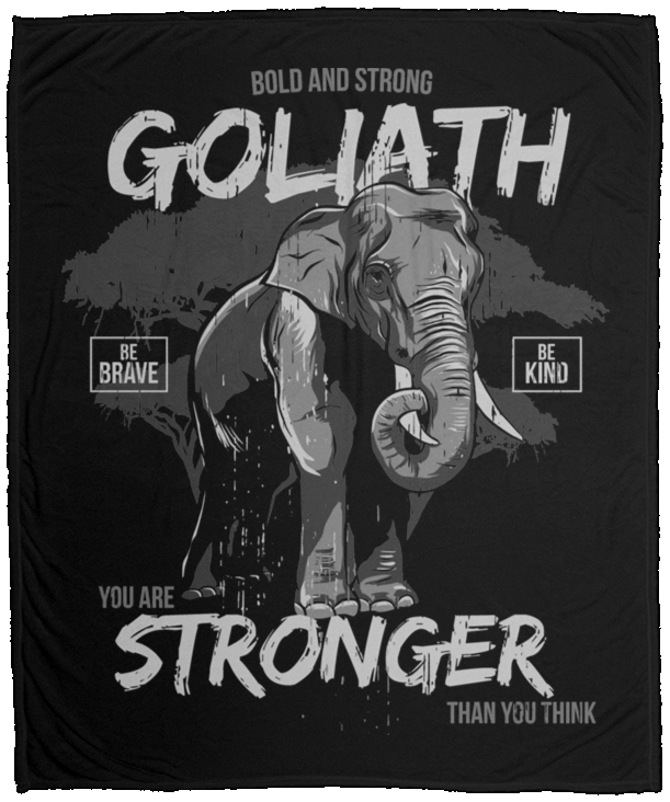 Fleece Blanket You Are Stronger Than You Think