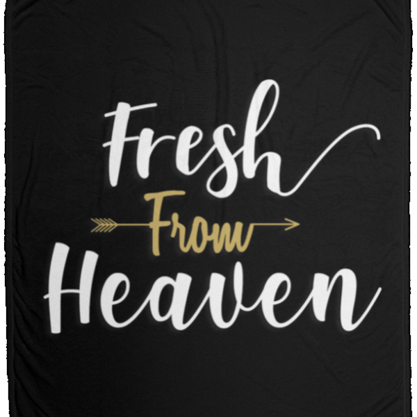 Fresh From Heaven Fleece Blanket