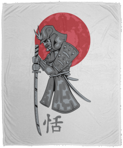 Samurai Cozy Fleece Blanket 50x60