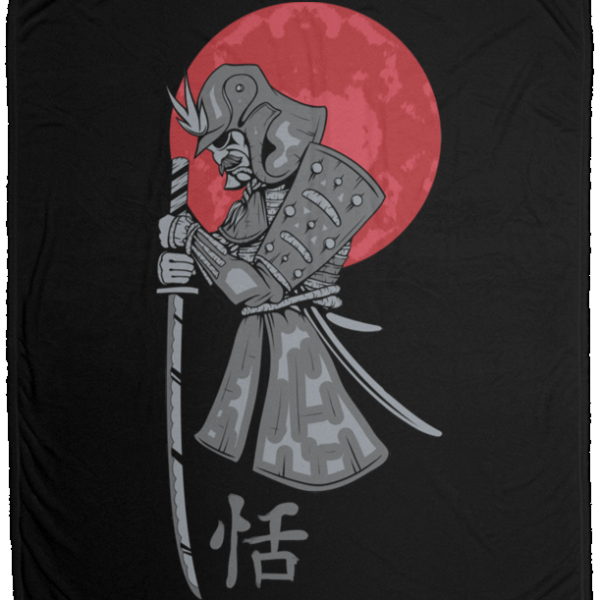 Samurai Cozy Fleece Blanket 50x60