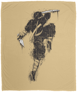 Ninja Warrior Cozy Fleece Blanket 50x60
