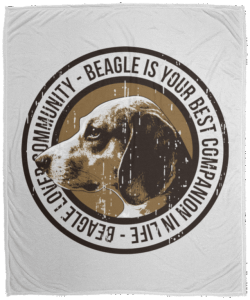 Dog Love Cozy Fleece Blanket