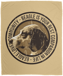 Dog Love Cozy Fleece Blanket