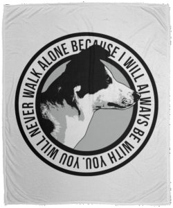 You will Never Walk Alone Fleece Blanket