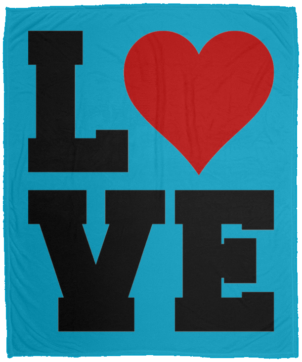 Love Cozy Fleece Blanket 50x60
