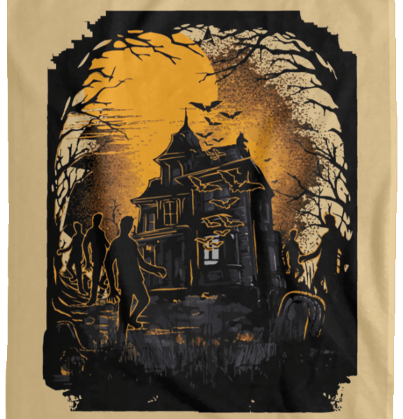 Horror House Cozy Fleece Blanket 60x80