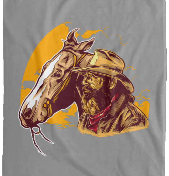 Immortal Horseman Soft Fleece Blanket