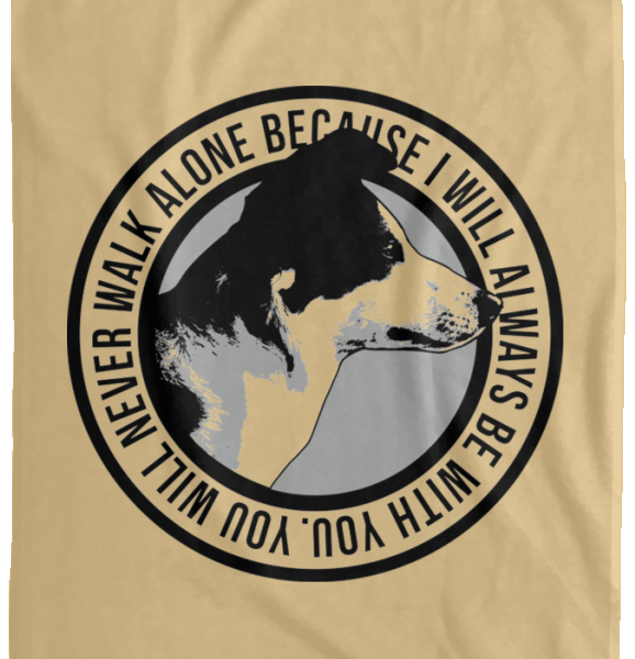 Motivational Quotes With Dog Fleece Blanket